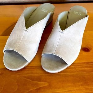 Eileen Fisher Katniss Nubuck Slide